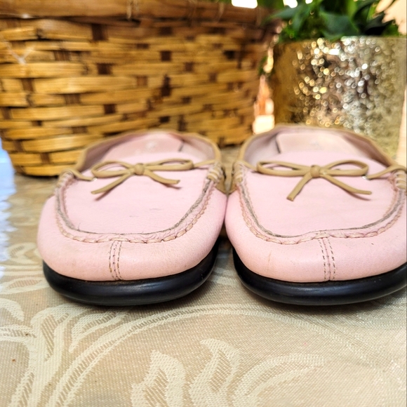 What's What PINK Aerosoles Slip-On Mules Women's 8 - Picture 7 of 8